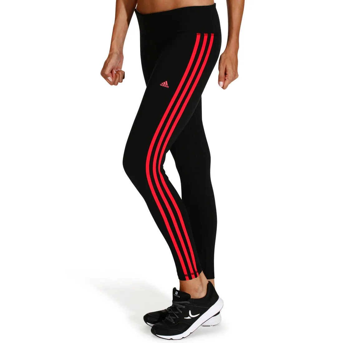 3-Stripes Women's Fitness Leggings - Black