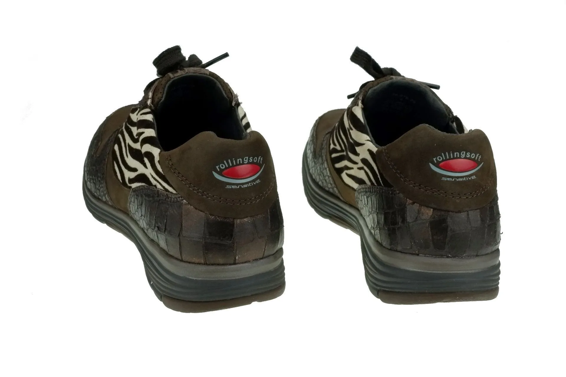 '36.978.75' women's walking rolling sneaker - Bronze mix