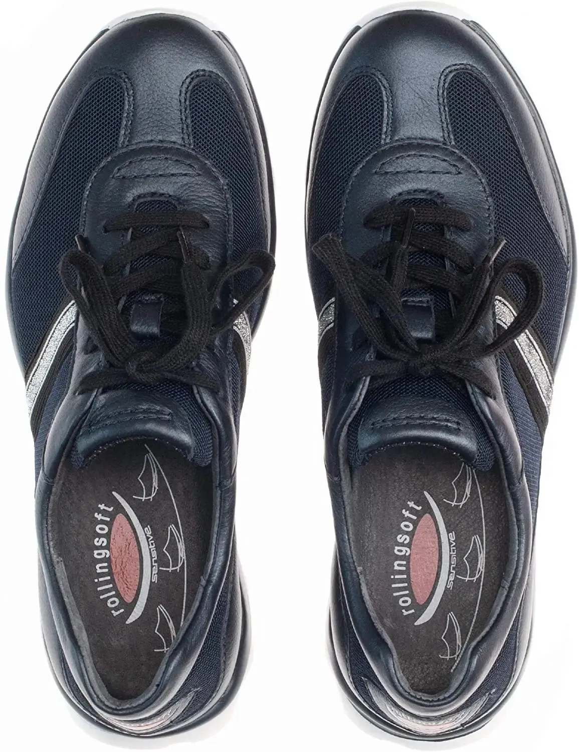 '56.966.66' women's rolling walking shoe - Blue