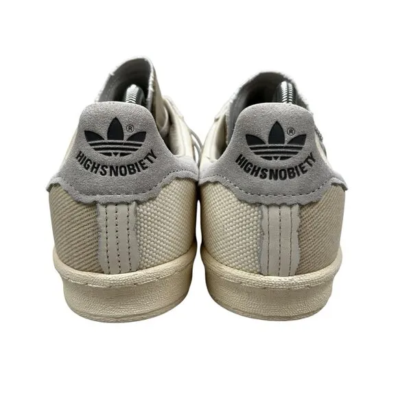 Adidas Campus Highsnobiety Highar Crystal White Shoes IG8171 Men's Sz 7.5 - 12.5