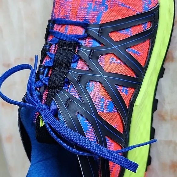 Adidas Men's Vigor Bounce Trail Runner Blue/Black/Slime