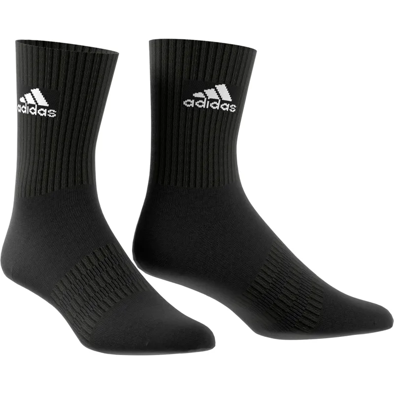 ADIDAS ONE PAIR CUSHIONED CREW SOCKS