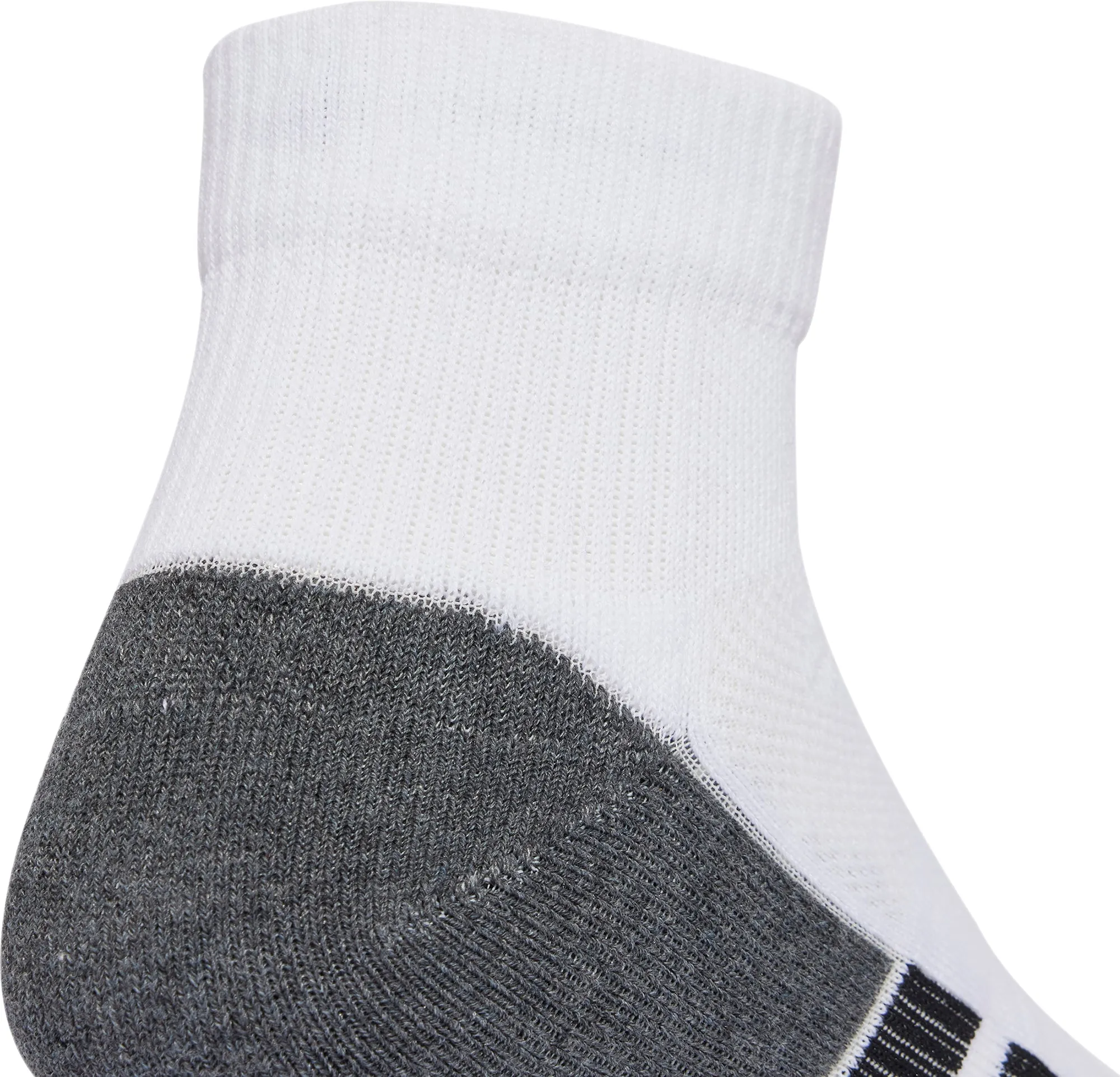 adidas Performance ClimaCool (3 Pack) Cushioned Quarter Socks - White