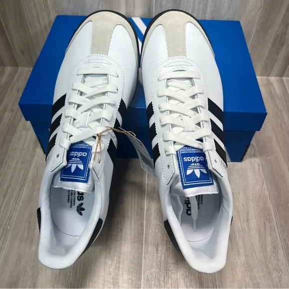 Adidas Samoa Originals Shoes Sneakers Cloud White Core Black 675033 Men’s Sizes