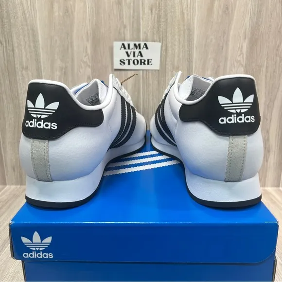Adidas Samoa Originals Shoes Sneakers Cloud White Core Black 675033 Men’s Sizes