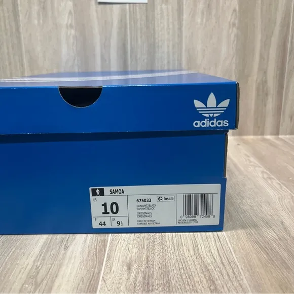 Adidas Samoa Originals Shoes Sneakers Cloud White Core Black 675033 Men’s Sizes