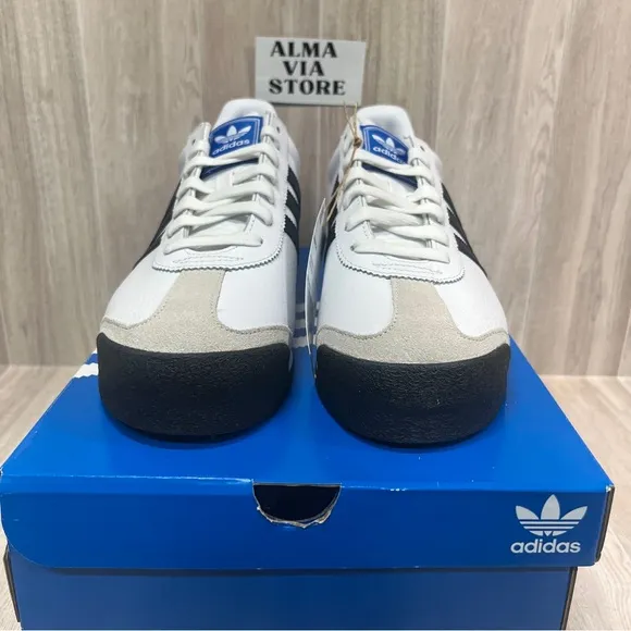 Adidas Samoa Originals Shoes Sneakers Cloud White Core Black 675033 Men’s Sizes