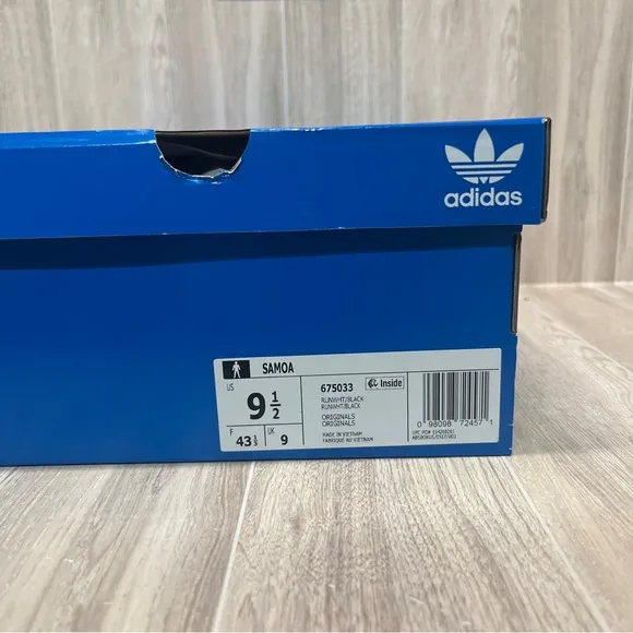 Adidas Samoa Originals Shoes Sneakers Cloud White Core Black 675033 Men’s Sizes