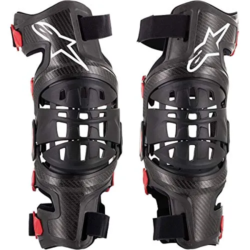 Alpinestars Unisex-Adult Bionic 10 Carbon Knee Brace Pair Xl/2X