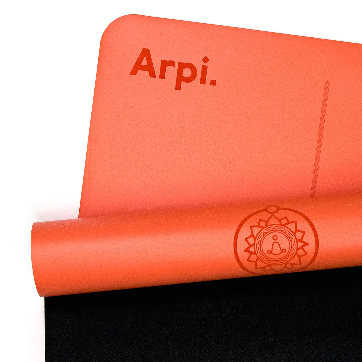 ARPI - The Essential Yoga mat Orange 2.5mm and 4.5mm