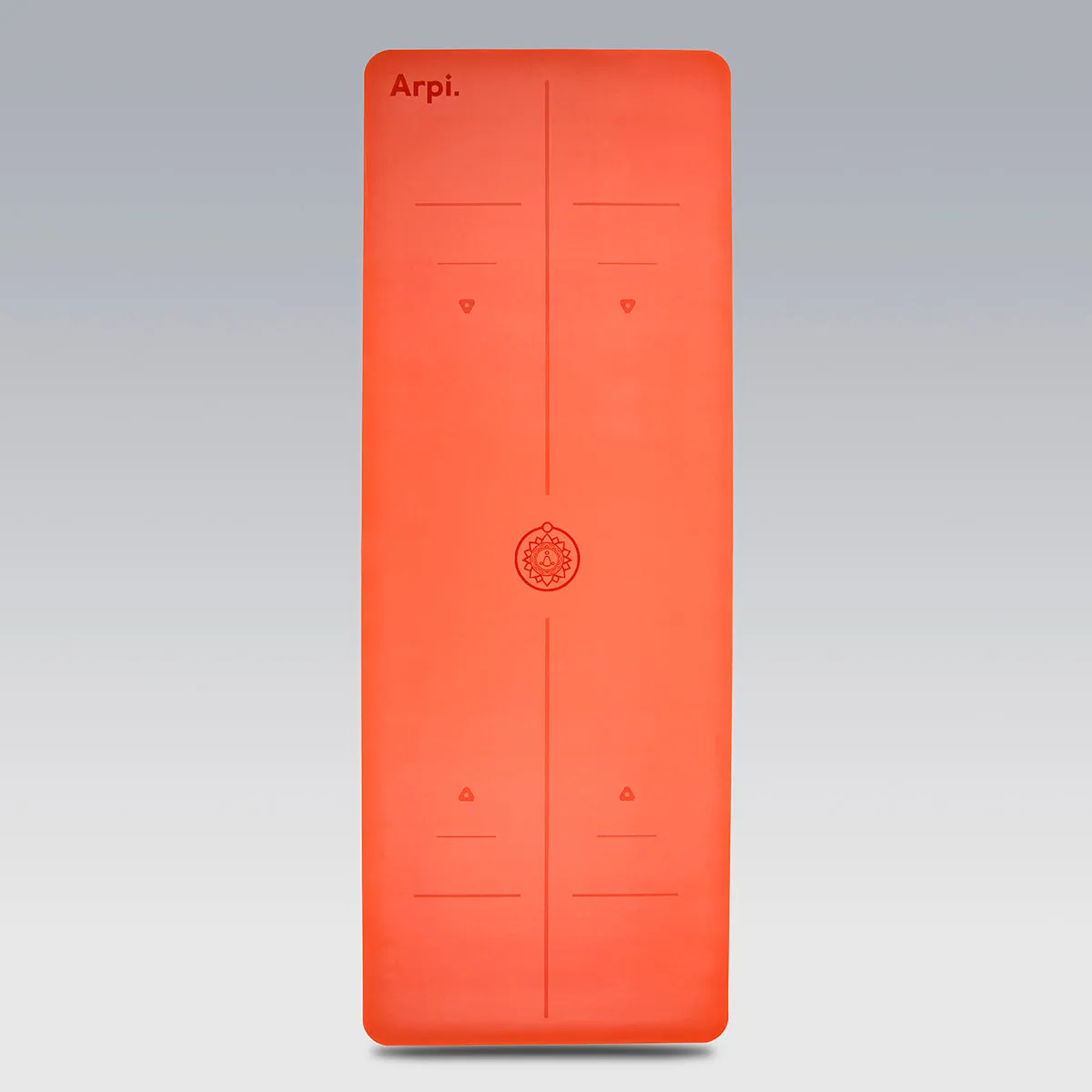 ARPI - The Essential Yoga mat Orange 2.5mm and 4.5mm