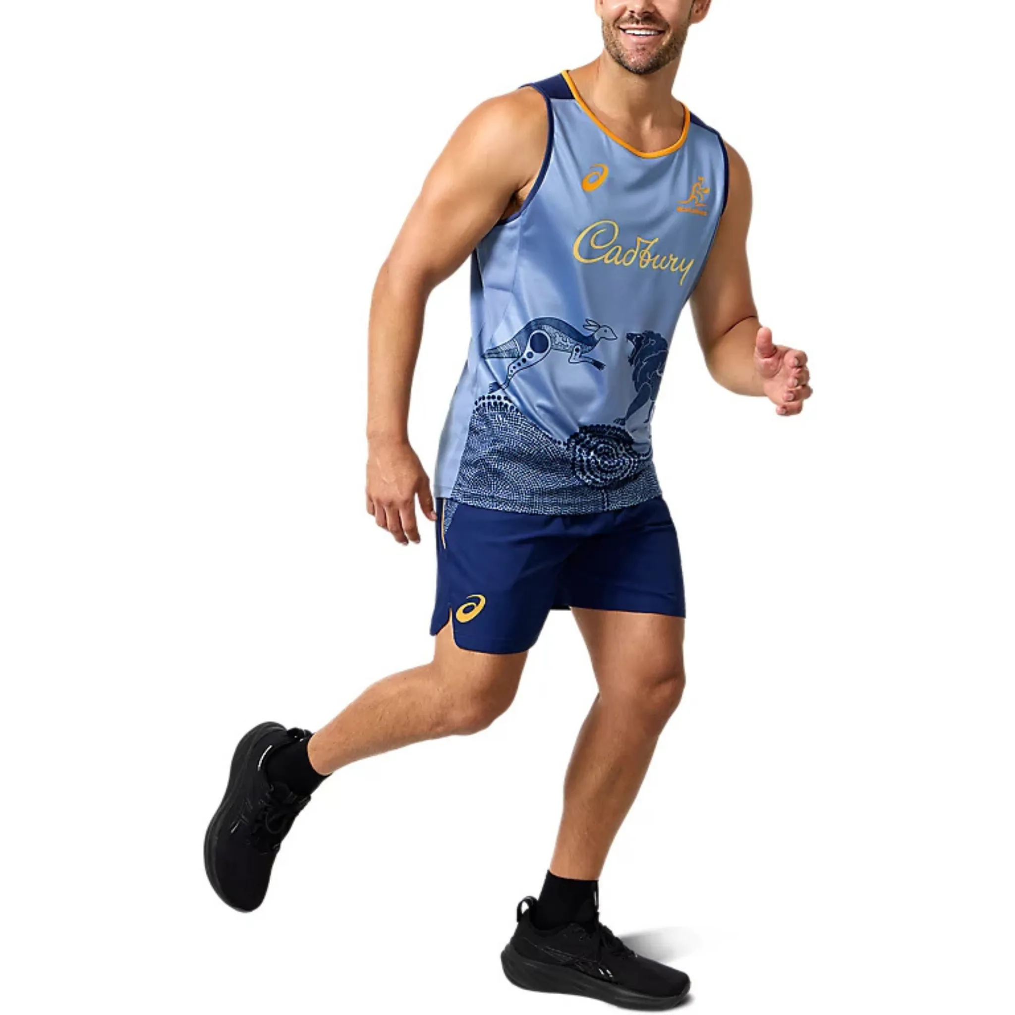 ASICS Wallabies Mens Training Tank