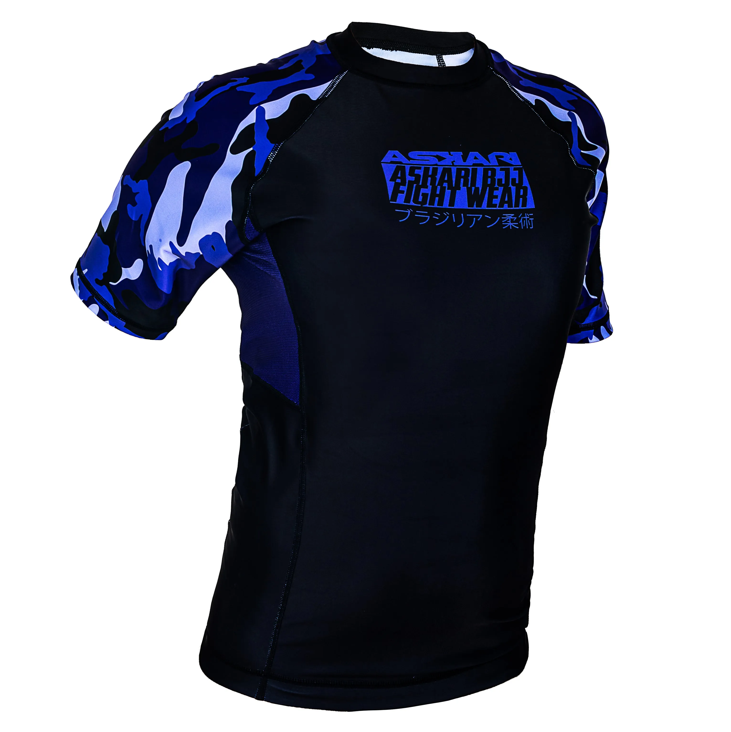 ASKARI IBJJF APPROVED NO-GI RASHGUARD SHORT SLEEVE [COMPETITION]