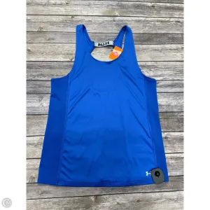 Athletic Tank Top By Under Armour In Blue, Size: Xs