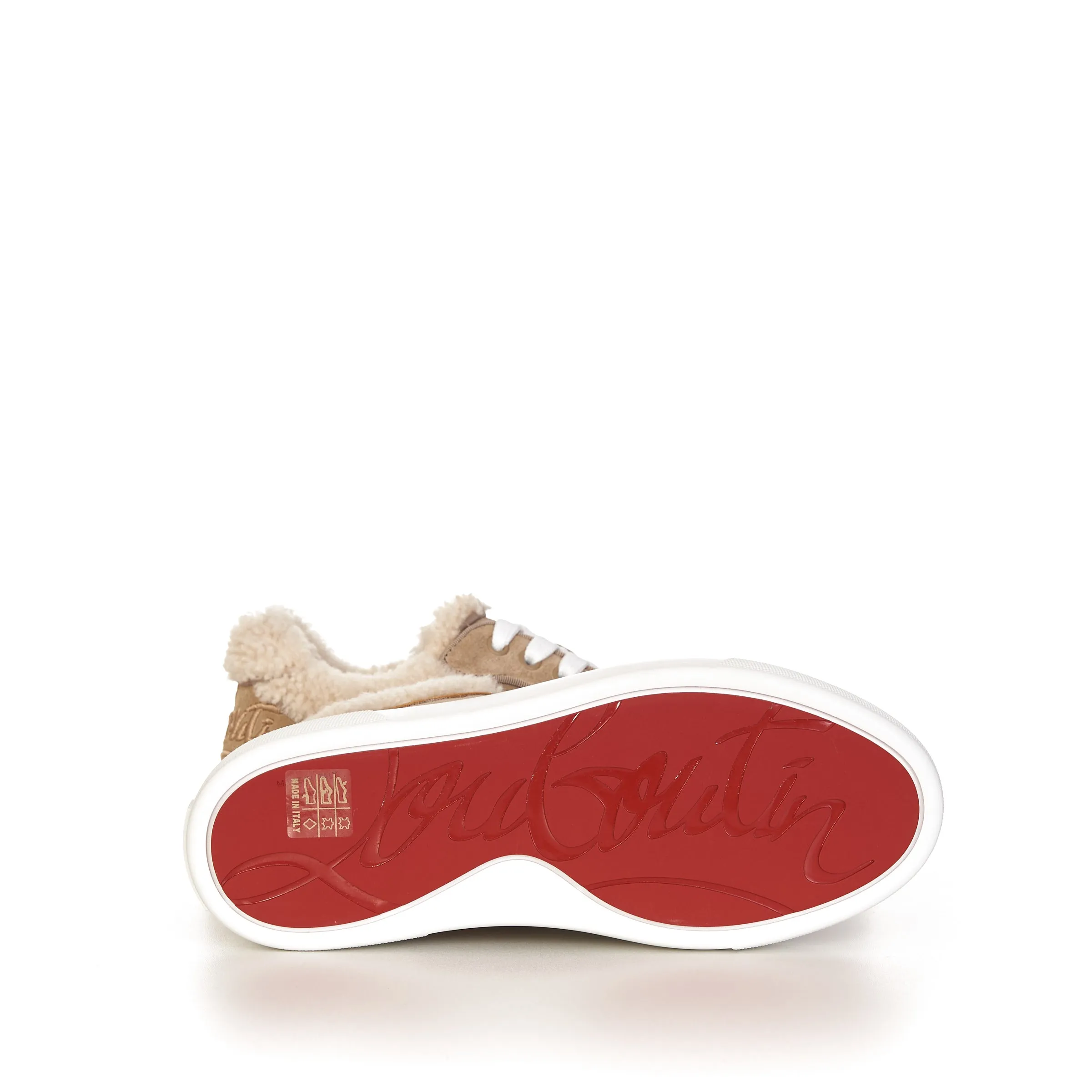 Beige Suede Fun Vieirrissima Flat Sneakers