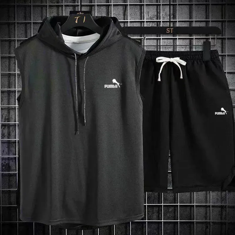 Brand Summer Men's Two-Piece Set