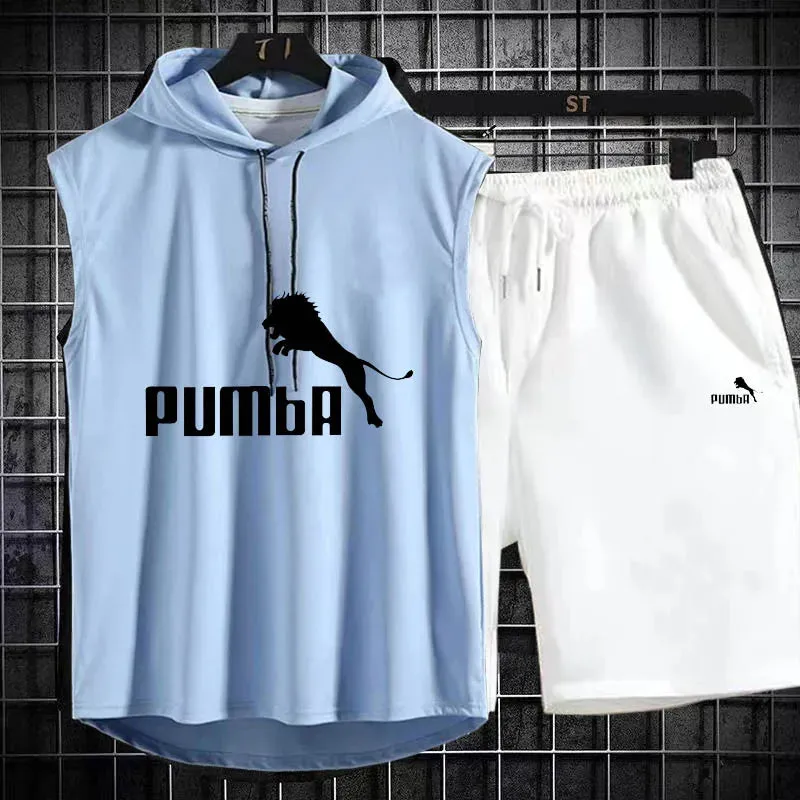 Brand Summer Men's Two-Piece Set