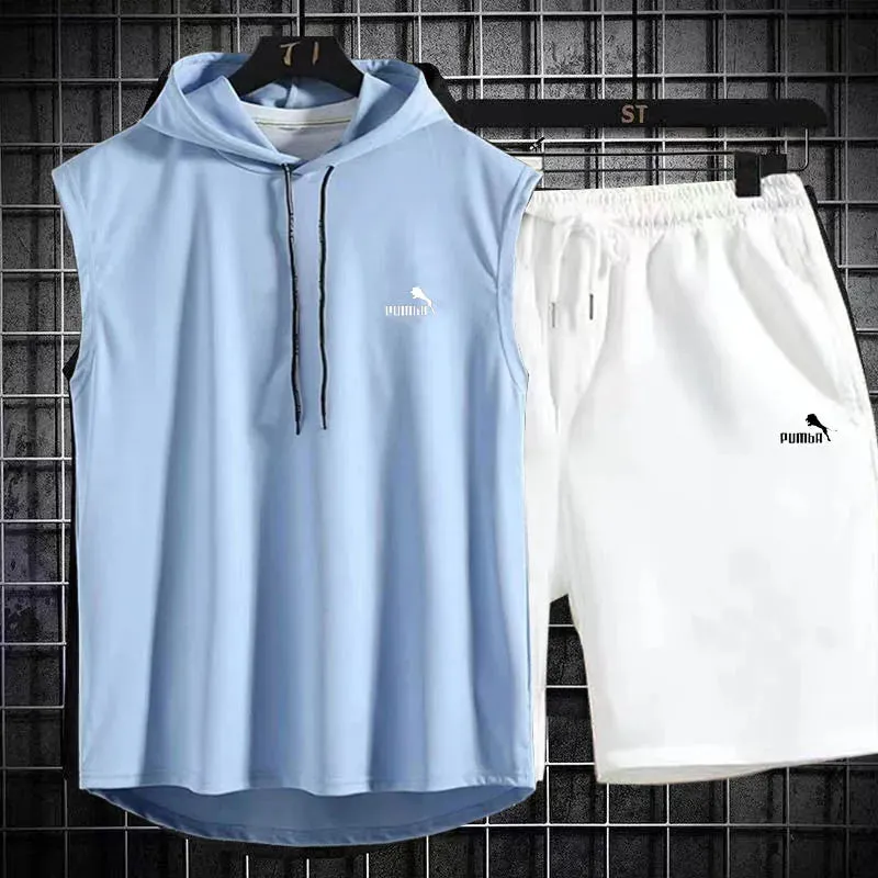 Brand Summer Men's Two-Piece Set