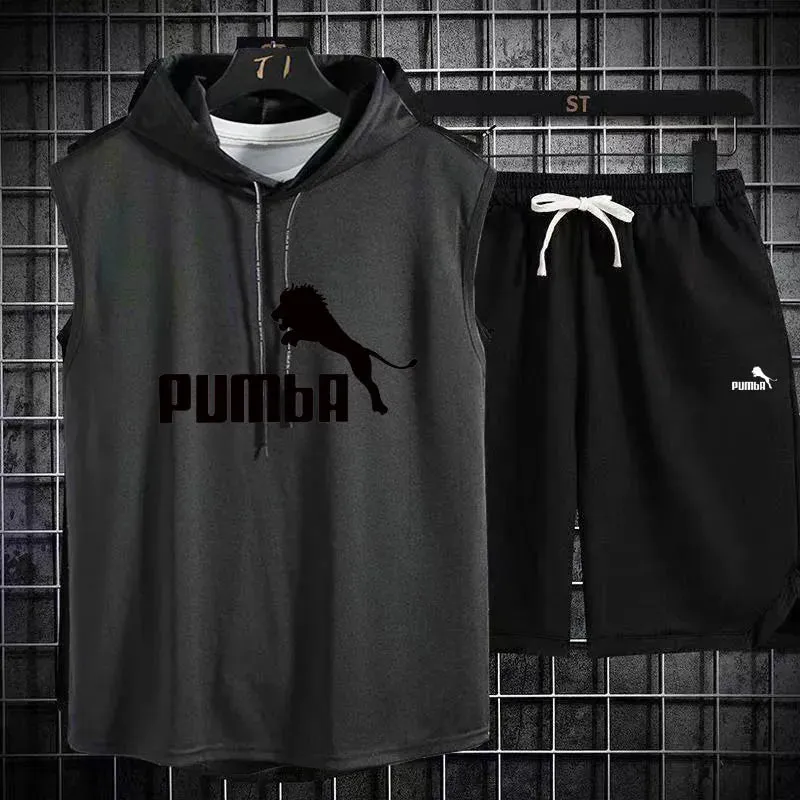 Brand Summer Men's Two-Piece Set