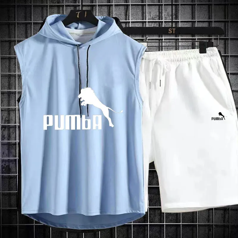 Brand Summer Men's Two-Piece Set