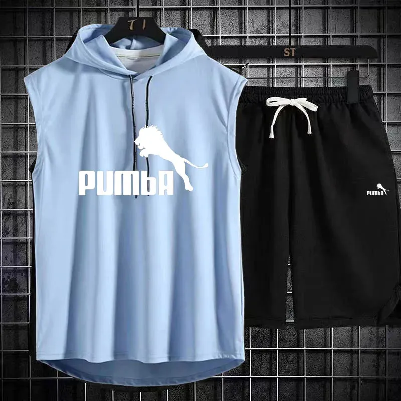 Brand Summer Men's Two-Piece Set