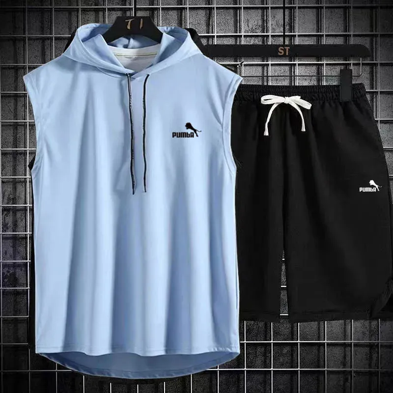 Brand Summer Men's Two-Piece Set
