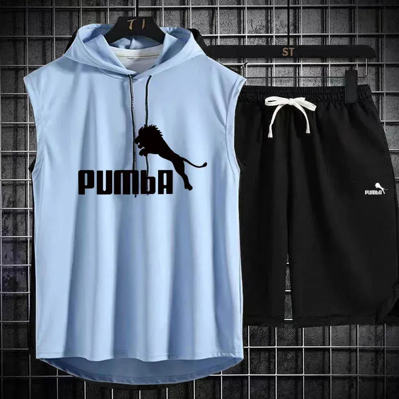 Brand Summer Men's Two-Piece Set