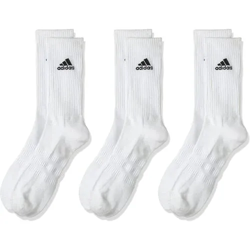 CALZE ADIDAS TRIPLA CUSHIONED SOCKS CALZA CROSSFIT 3 PAIA BIANCA