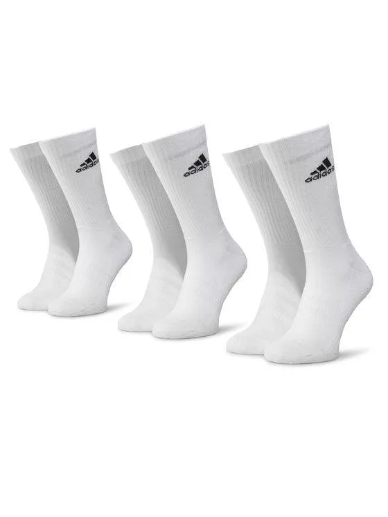 CALZE ADIDAS TRIPLA CUSHIONED SOCKS CALZA CROSSFIT 3 PAIA BIANCA
