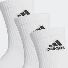 CALZE ADIDAS TRIPLA CUSHIONED SOCKS CALZA CROSSFIT 3 PAIA BIANCA