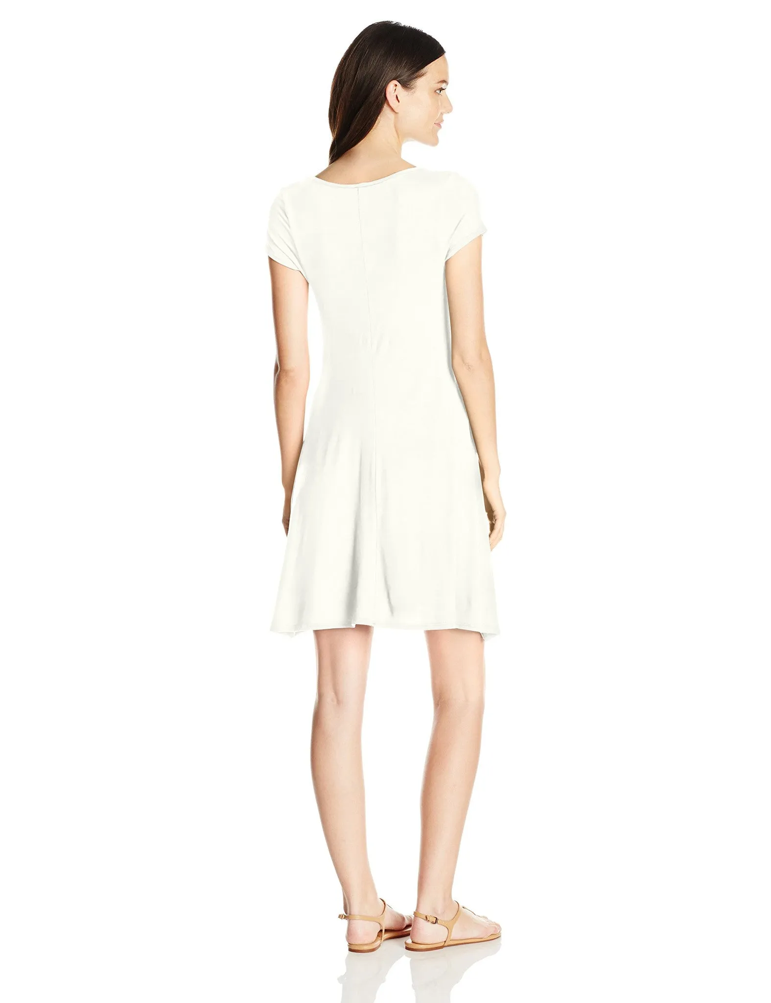 Clementine Women's Trapeze Short Sleeve Dress