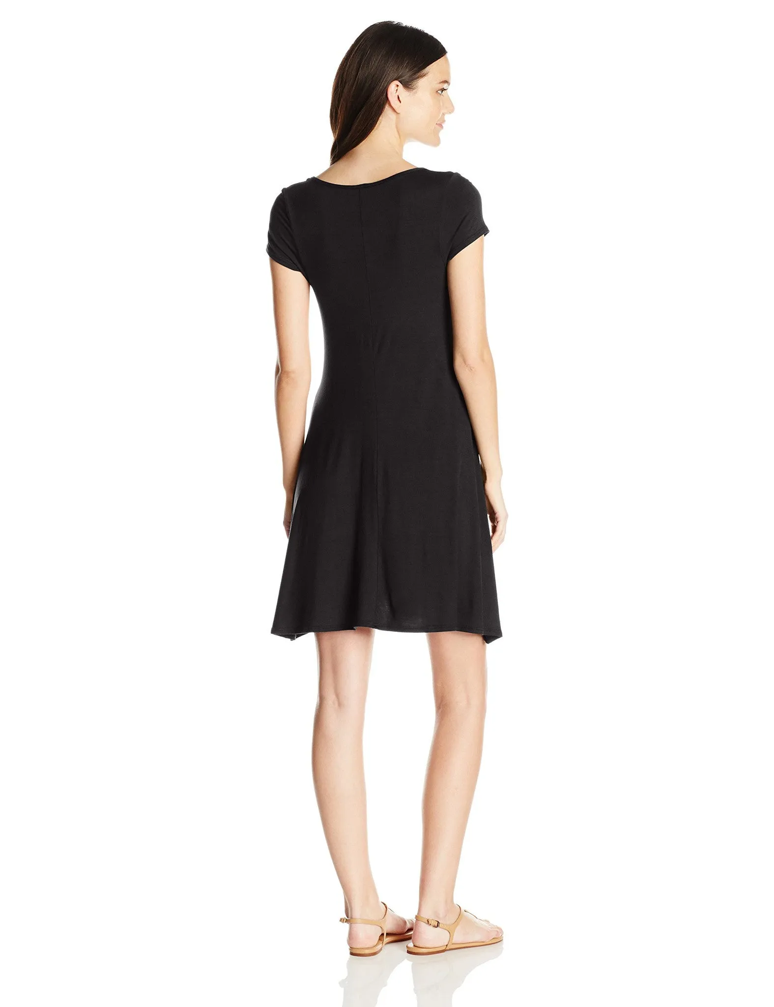 Clementine Women's Trapeze Short Sleeve Dress