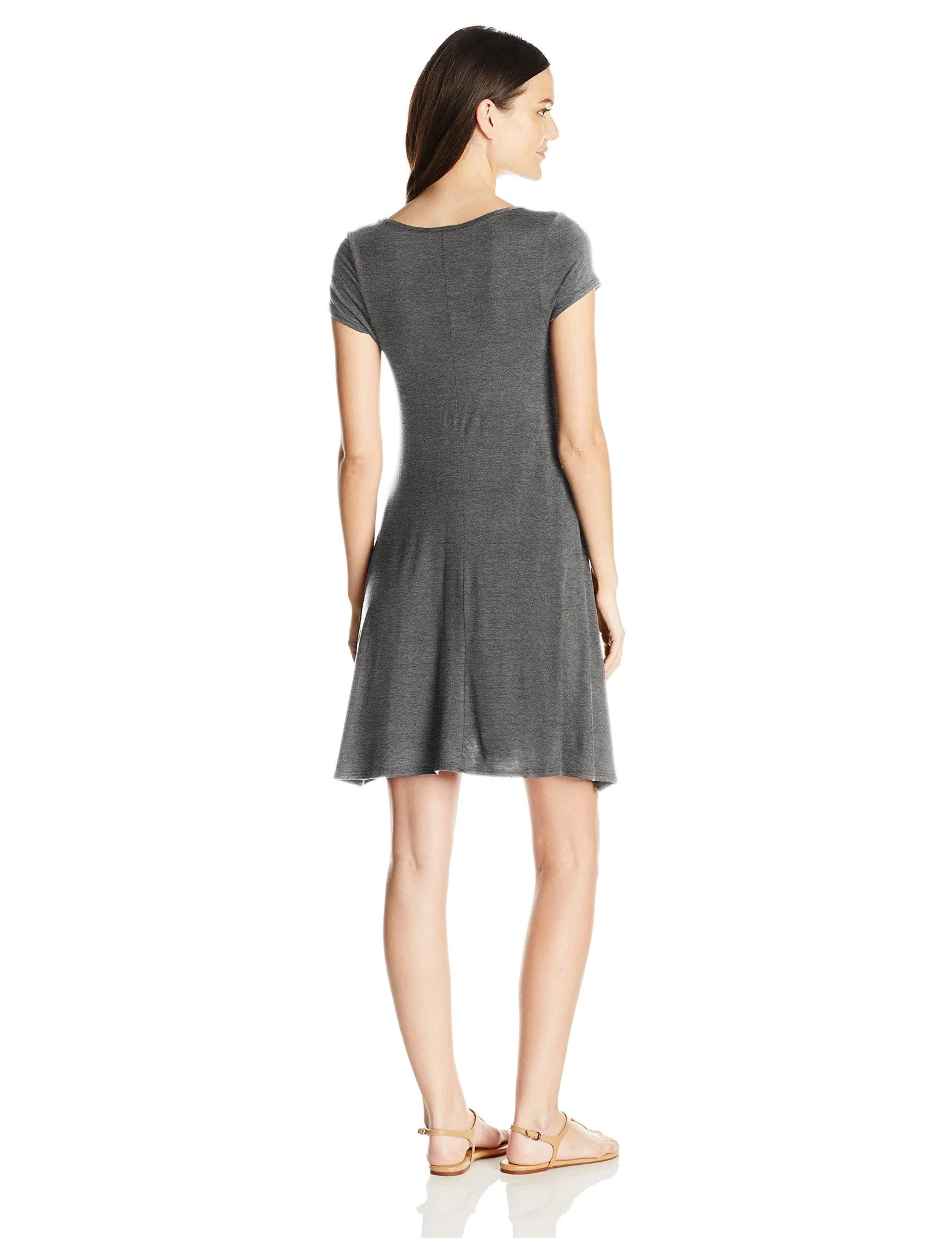 Clementine Women's Trapeze Short Sleeve Dress