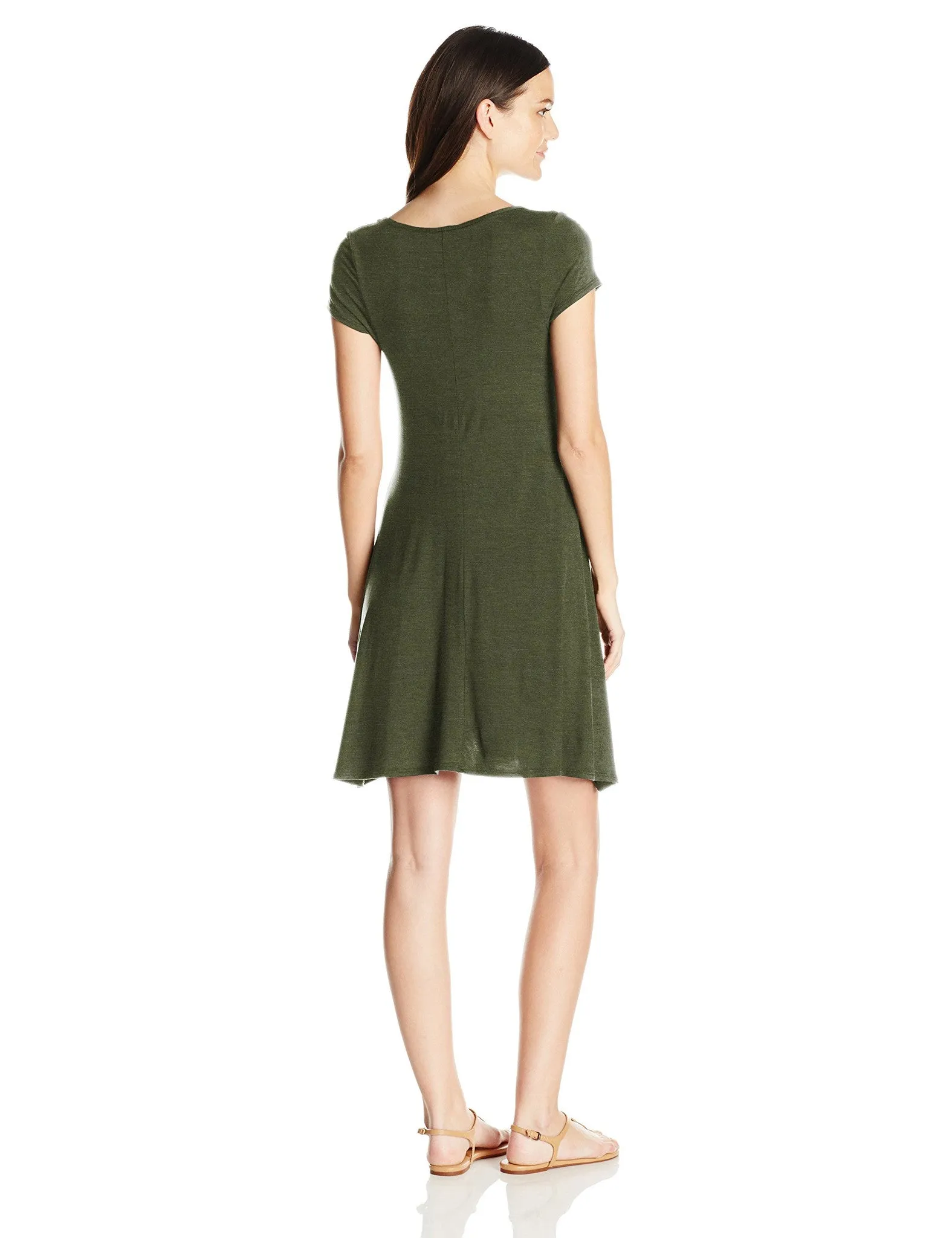 Clementine Women's Trapeze Short Sleeve Dress
