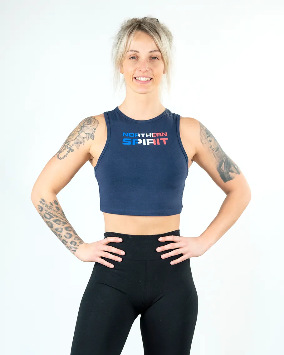 Crop tank - NS French Clean