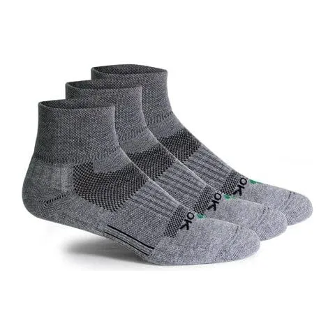 Fitsok CF2 Shadow Yarn Quarter Socks 3-Pack