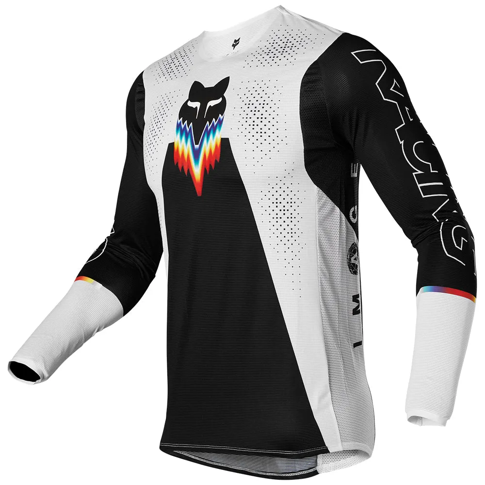 FOX FLEXAIR RELM JERSEY [BLACK/WHITE]