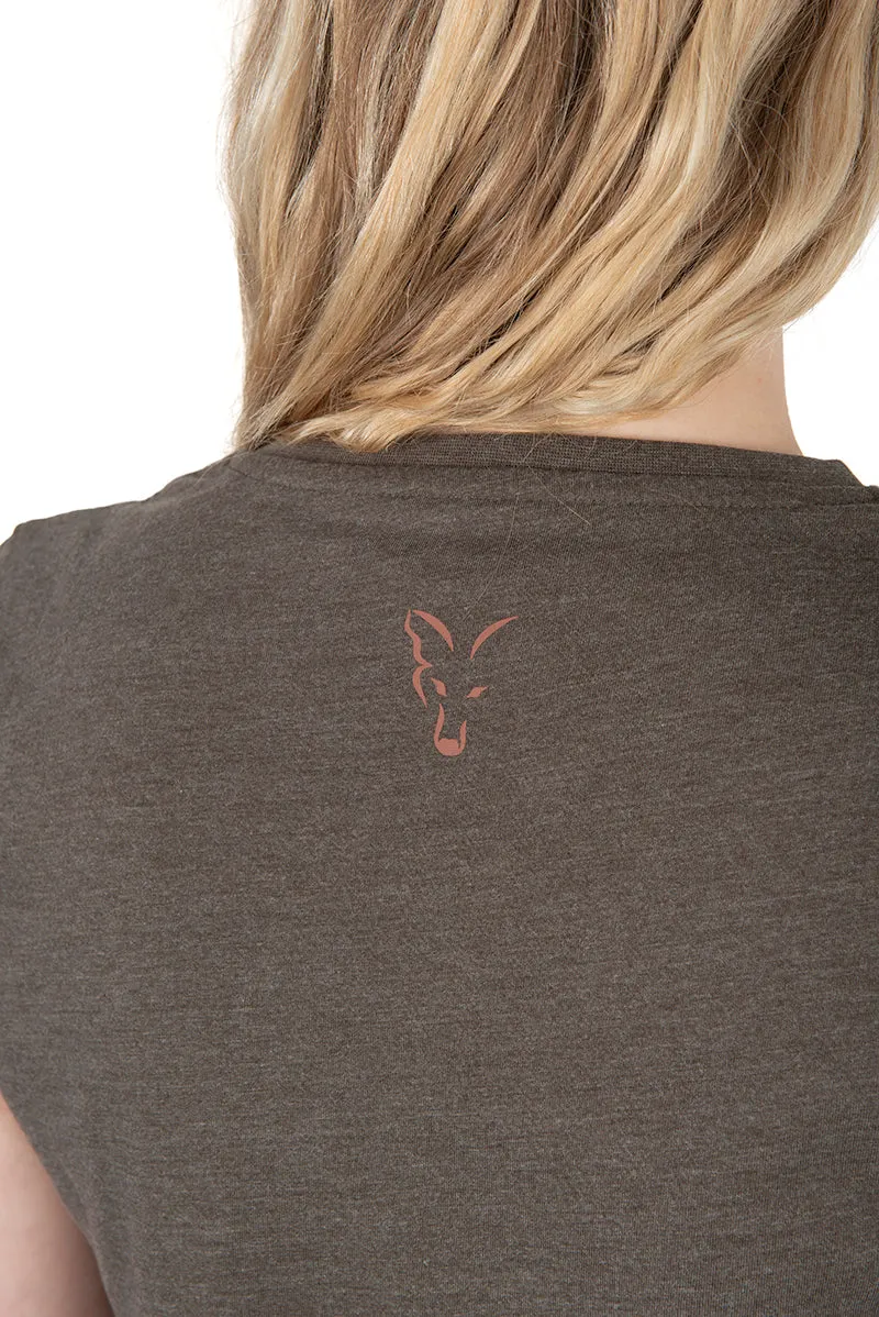 Fox Womens V Neck T