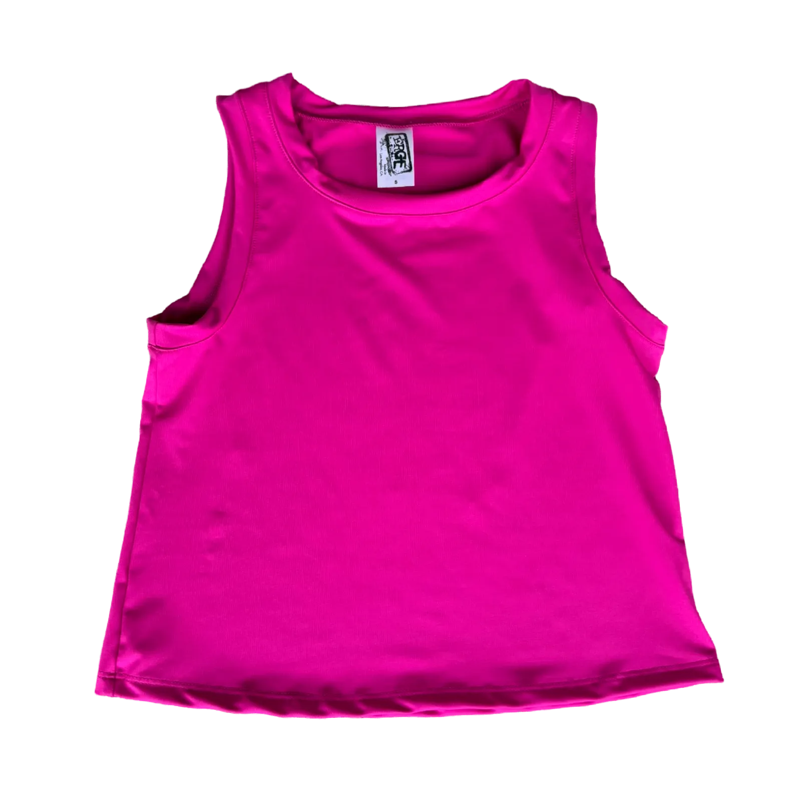 Fuchsia Solid Athletic Tank