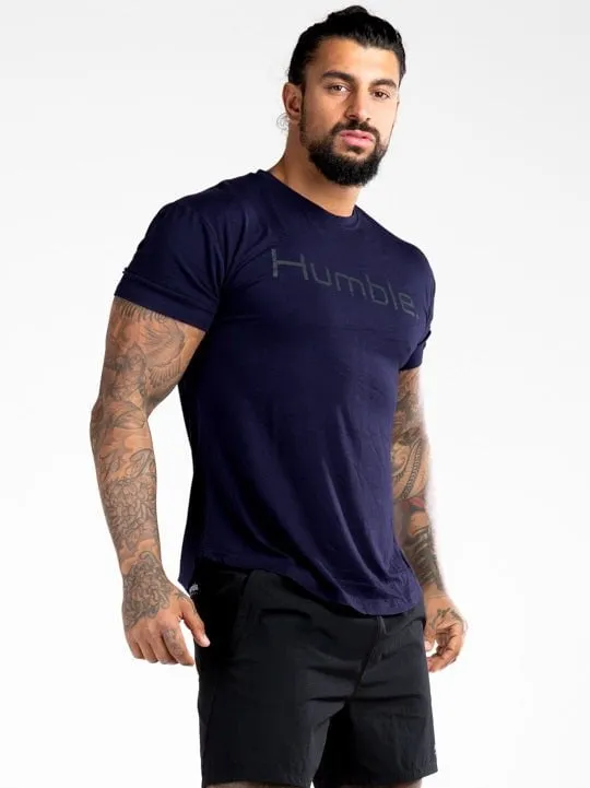Humble Training Tee - Indigo