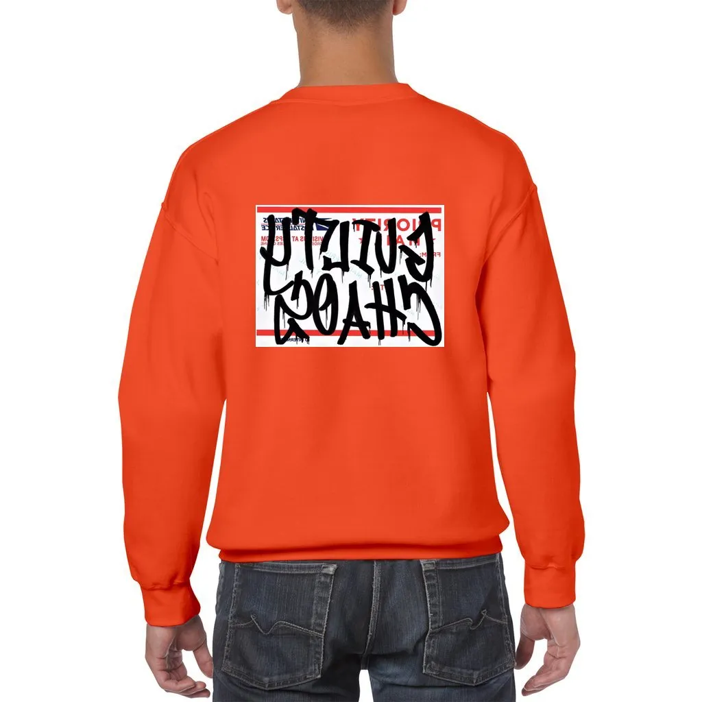 INKED DUCKIE  THROUGH-N-THROUGH CREWNECK