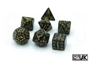 Japanese Dice Set - Deep Night Firefly