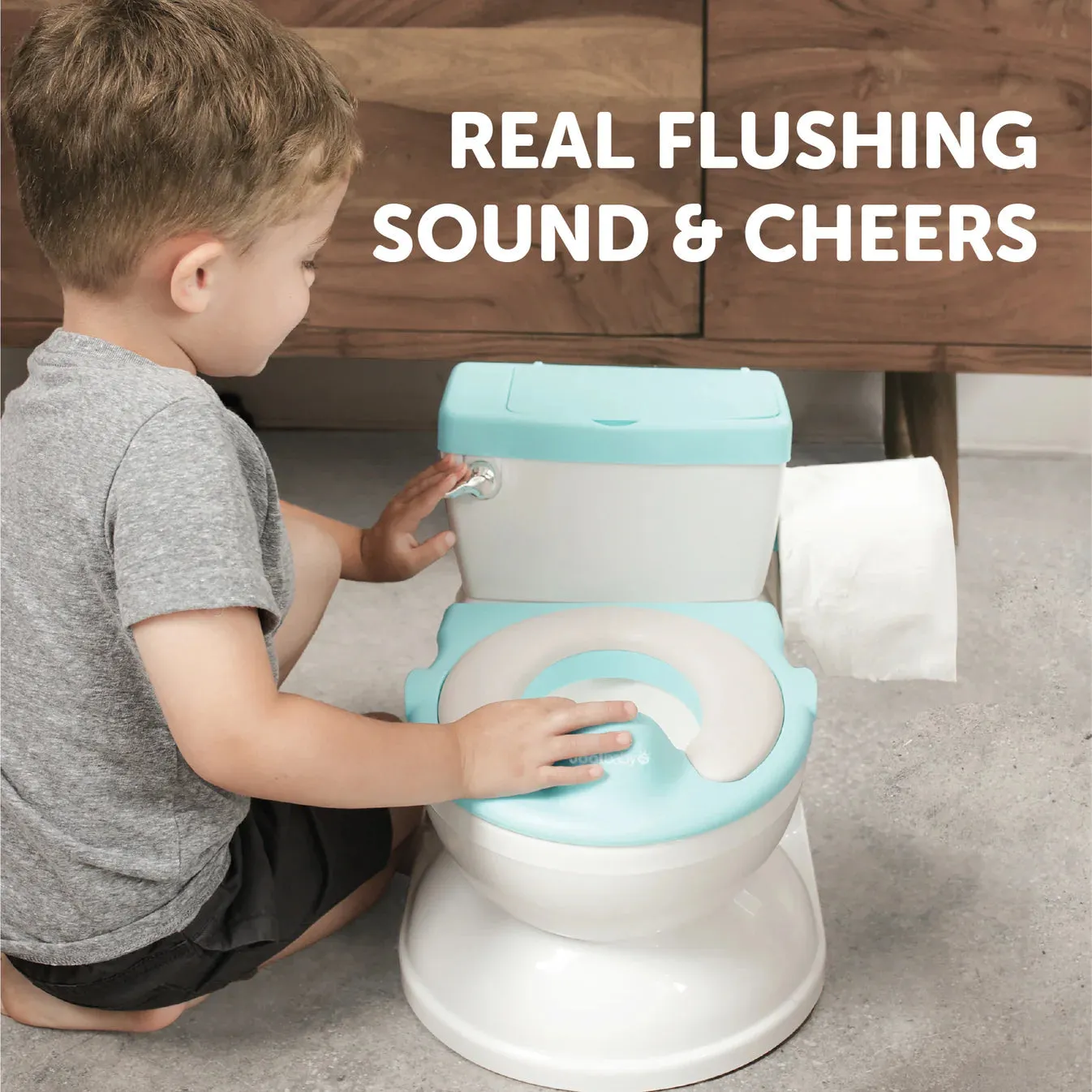 Jool Baby Real Feel Potty Chair - Gray