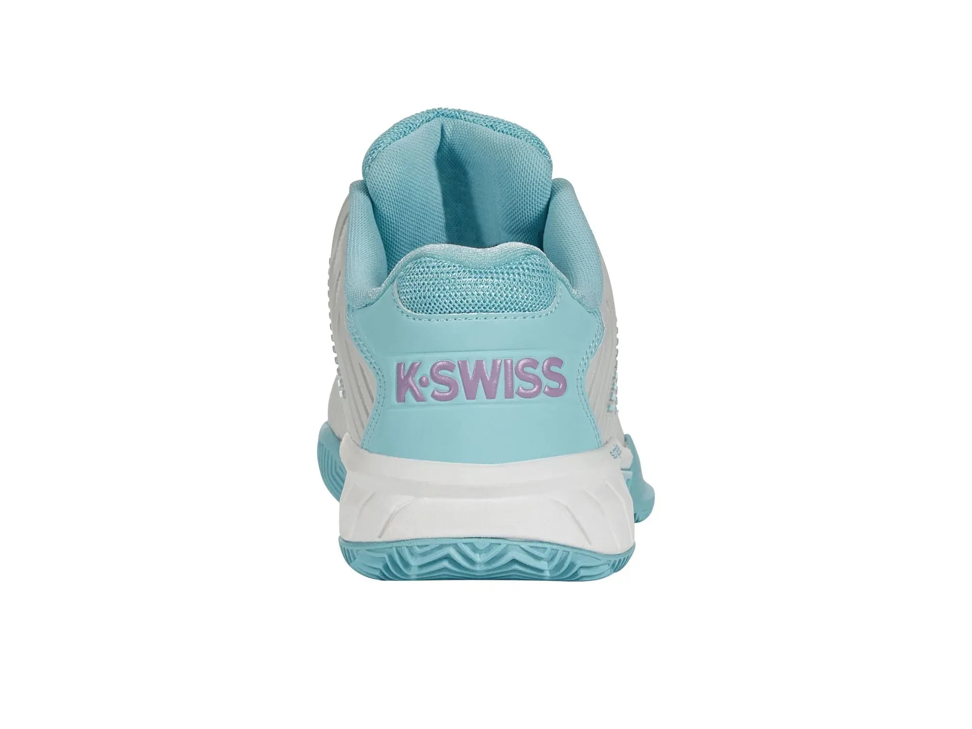 K-Swiss Women's Hypercourt Express 2 Clay Court (Brilliant White/Angel Blue/Sheer Lilac)