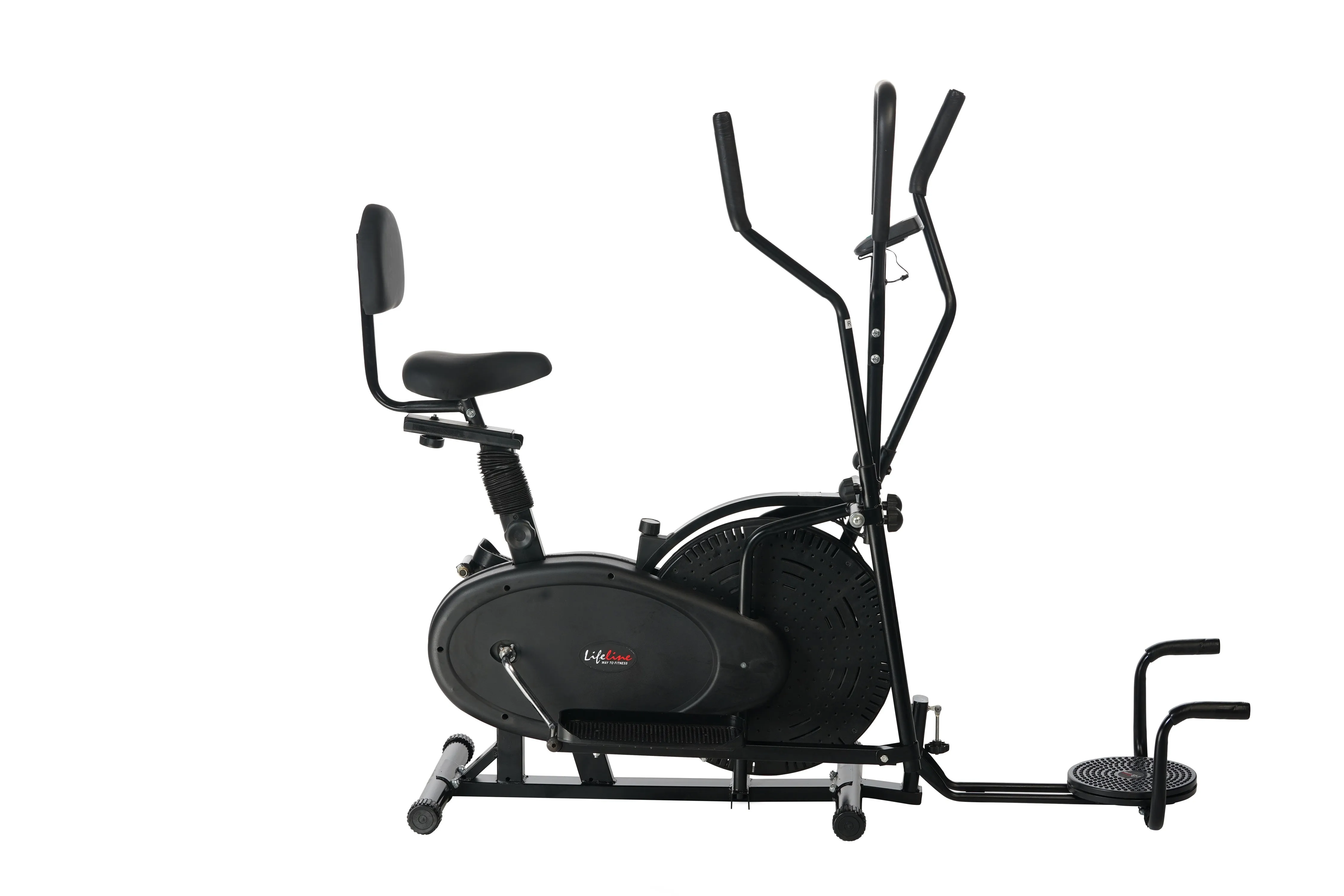 Lifeline Exercise Orbit Bike 4in1 with Back Support