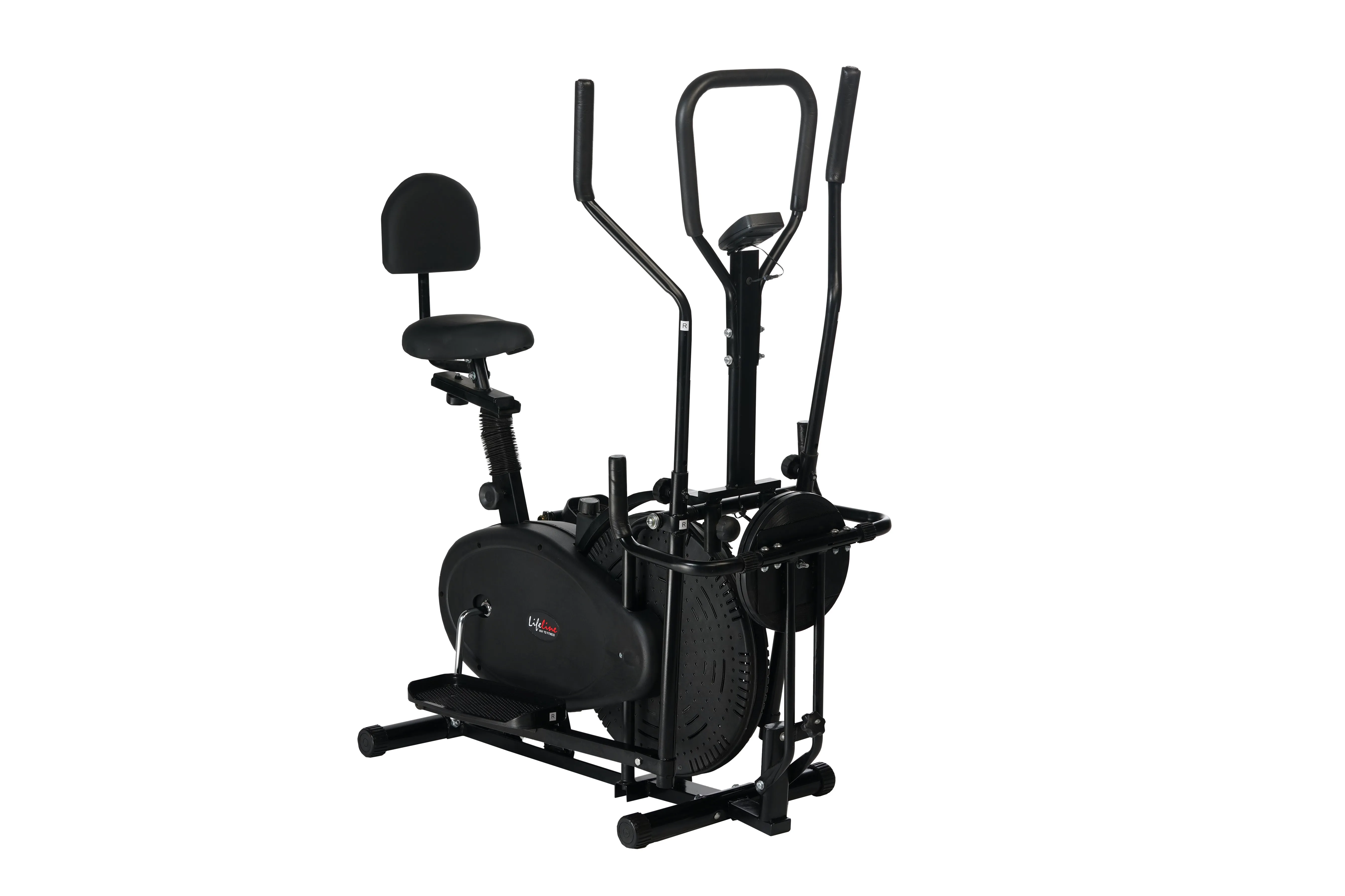 Lifeline Exercise Orbit Bike 4in1 with Back Support