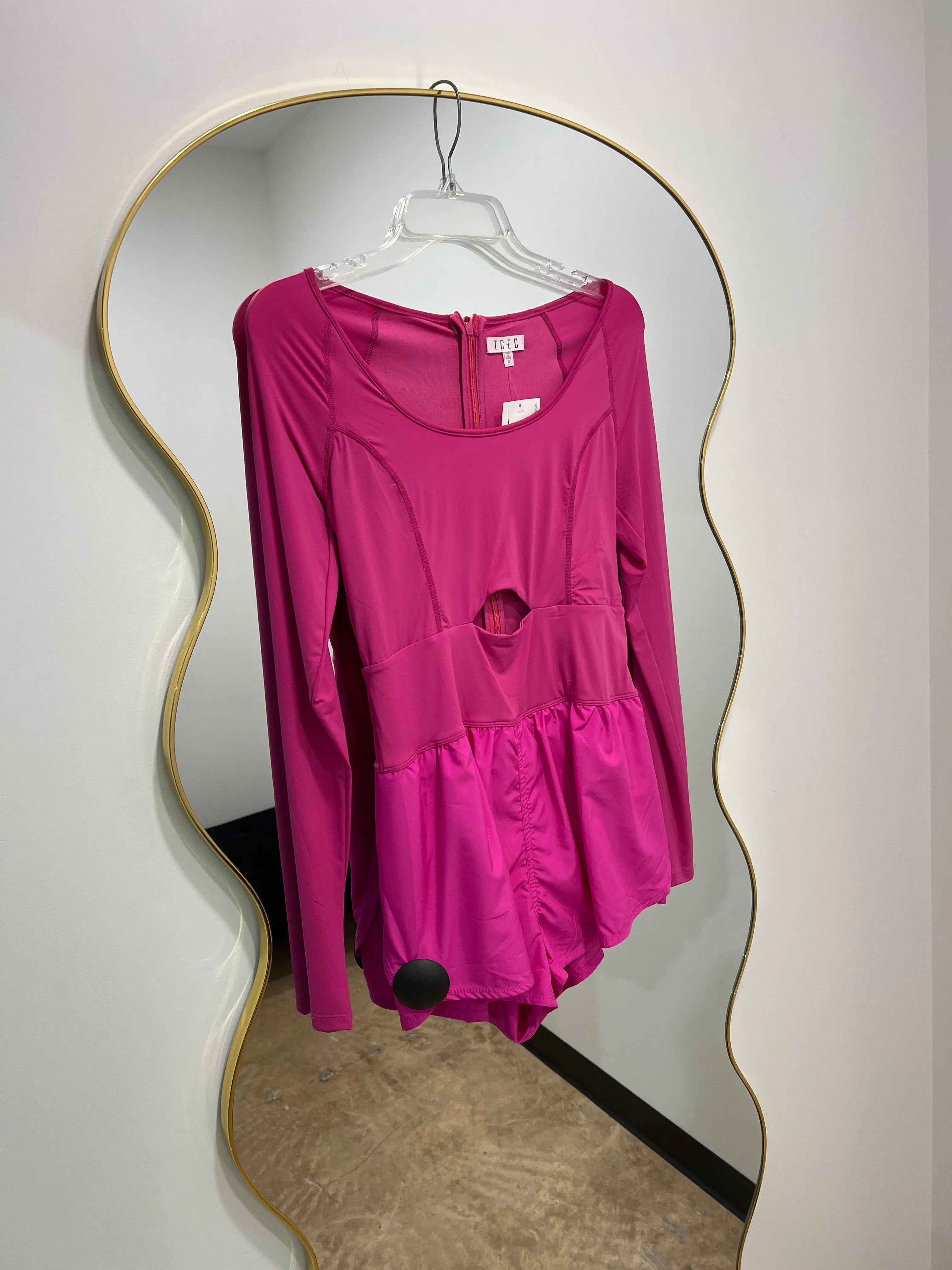 Long Sleeve Athletic Romper