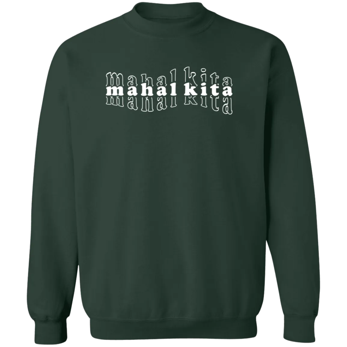 Mahal Kita Mesh Warp Unisex Crewneck Pullover Sweatshirt