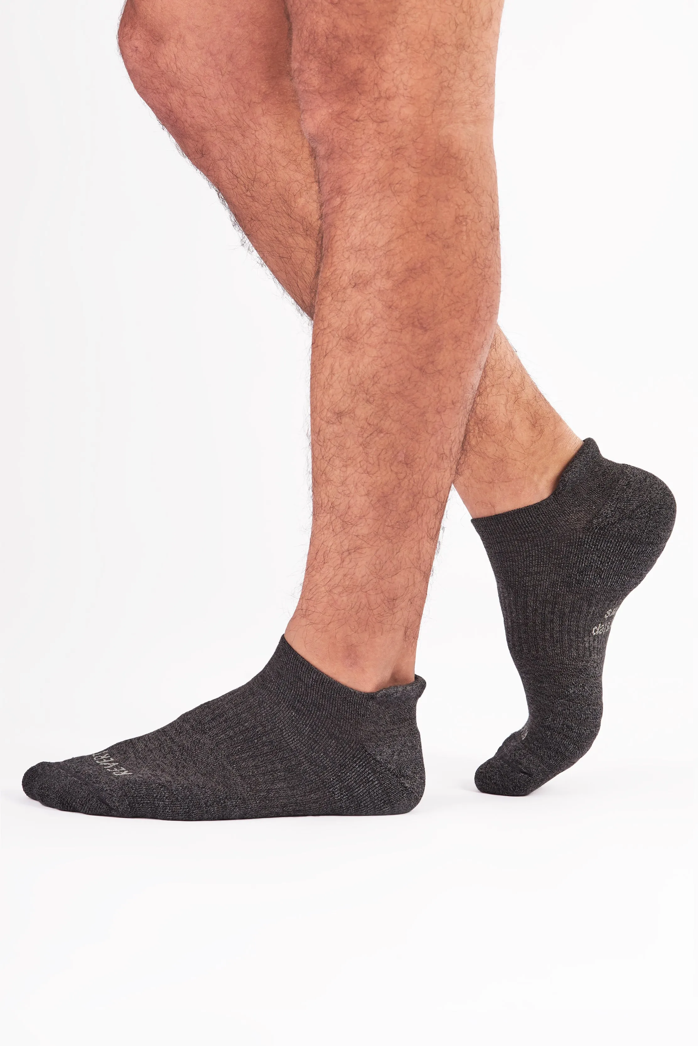 Men's Ankle Essentials: 6-Pack Mid-Weight Comfort Socks