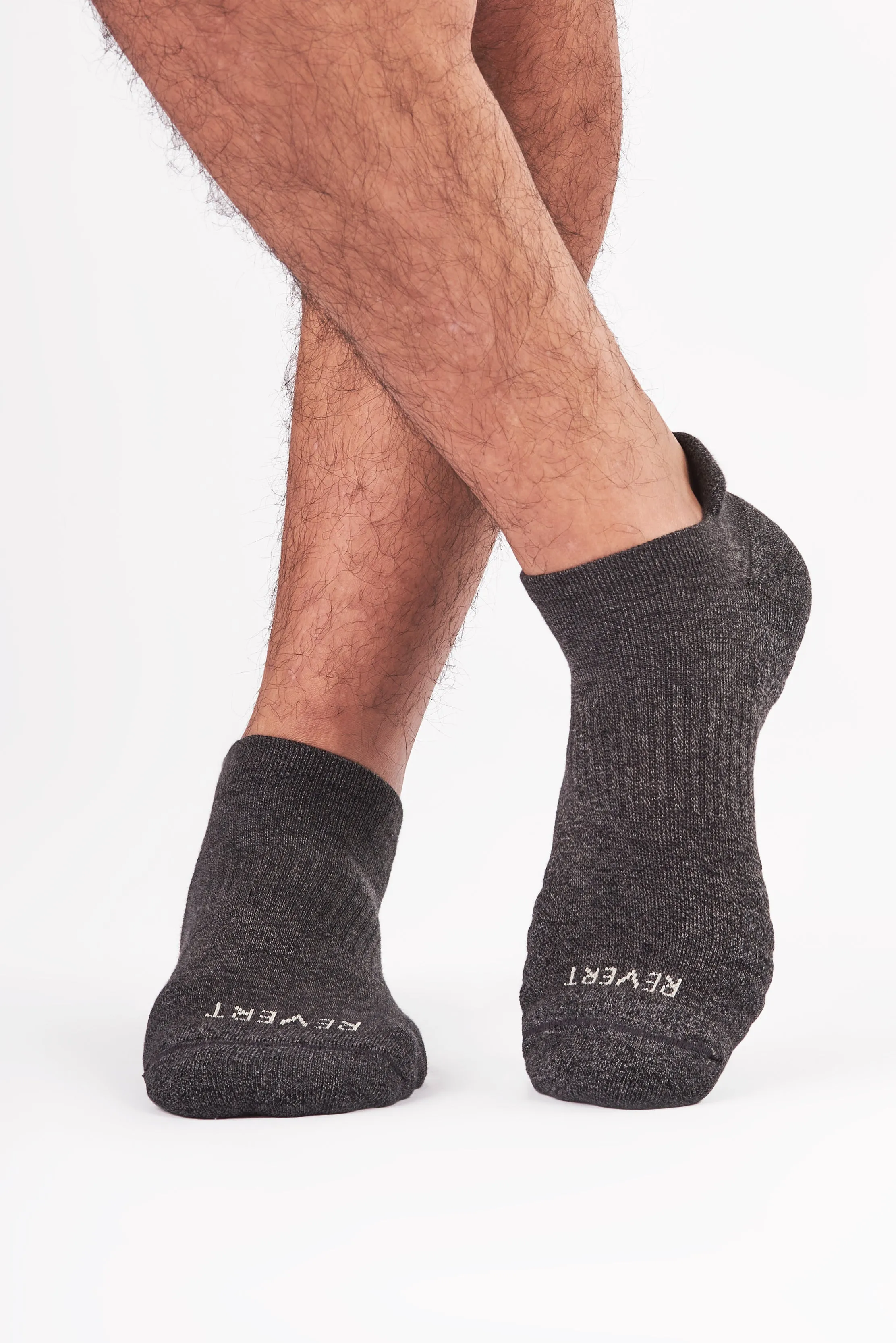 Men's Ankle Essentials: 6-Pack Mid-Weight Comfort Socks